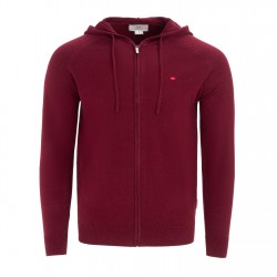 суичър,мъжки,горнища,с,качулка,мъжки,пуловери,lee,cooper,cooper,long,sleeve,zip,thru,hoodie,burgandy