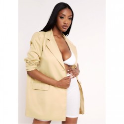 сако,дамски,поли,и,рокли,missy,empire,oversized,blazer,beige
