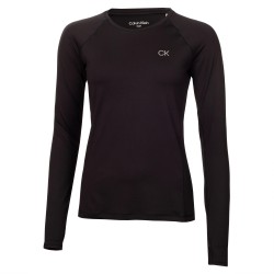 дамска,тениска,calvin,klein,golf,women,s,long,sleeve,t,shirt,black