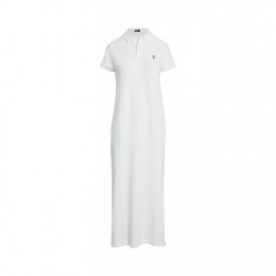 рокля,дамски,поли,и,рокли,polo,ralph,lauren,women's,stretch,cotton,sleeveless,polo,dress,white
