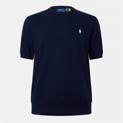 плетена,блуза,мъжки,пуловери,мъжки,тениски,polo,ralph,lauren,men's,lightweight,knitted,top,hunter,navy