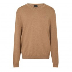 плетена,блуза,мъжки,пуловери,мъжки,тениски,boss,men's,batisse,e,knitted,top,medium,beige