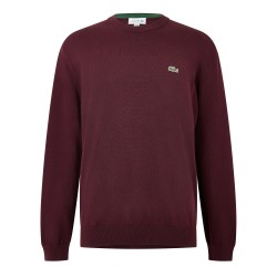 мъжки,пуловер,мъжки,пуловери,lacoste,knitted,jumper,mens,burgundy,3ke