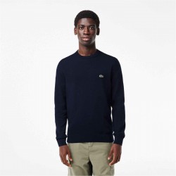 мъжки,пуловер,облекла,на,разпродажба,мъжки,пуловери,lacoste,lacoste,knitted,jumper,mens,navy,166