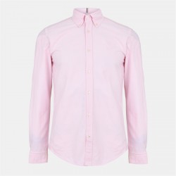 облекла,на,разпродажба,мъжки,ризи,boss,plain,long,sleeve,shirt,light,pstl,pink