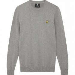 блуза,мъжки,пуловери,lyle,and,scott,merino,crew,knit,sweater,mid,grey,t28