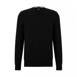 мъжки,пуловер,облекла,на,разпродажба,мъжки,пуловери,boss,hugo,boss,pascas,knit,jumper,mens,black,001