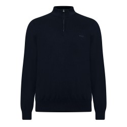 пуловер,мъжки,пуловери,boss,men,s,padro,l,zipped,quarter,zip,jumper,dark,blue,404