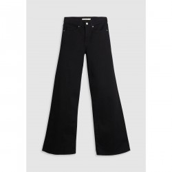 Levis 318 Shaping Wide Leg Soft Blac - Soft Black дамски,дънки,levis,318,shaping,wide,leg,soft,blac,soft,black
