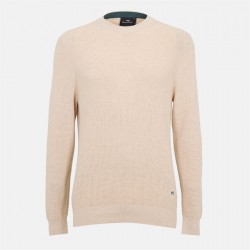 пуловер,мъжки,пуловери,ps,paul,smith,men's,knitted,patch,crew,neck,jumper,white,02