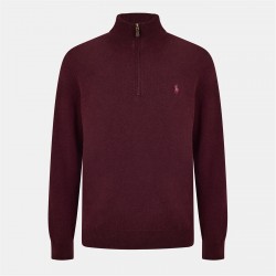 блуза,мъжки,пуловери,мъжки,тениски,polo,ralph,lauren,loryelle,quarter,zip,sweater,aged,wine