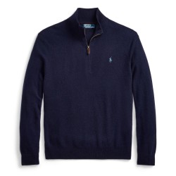 блуза,мъжки,пуловери,мъжки,тениски,polo,ralph,lauren,loryelle,quarter,zip,sweater,hunter,navy
