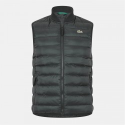 елек,облекла,на,разпродажба,мъжки,якета,lacoste,quilted,gilet,black
