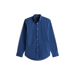 риза,с,дълъг,ръкав,мъжки,ризи,tommy,hilfiger,core,flex,long,sleeve,poplin,shirt,aegean,sea,dbz