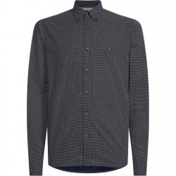 облекла,на,разпродажба,мъжки,летен,каталог,мъжки,ризи,tommy,hilfiger,core,flex,mini,geo,print,shirt,navy,0gy