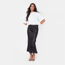пола,поли,и,къси,панталони,дамски,облекла,размер,i,saw,it,first,maxi,satin,skirt,black
