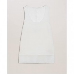 Потник Ted Baker Ted Panel Tank Top Ld62 - Ivory потник,дамски,ризи,дамски,топове,ted,baker,ted,panel,tank,top,ld62,ivory