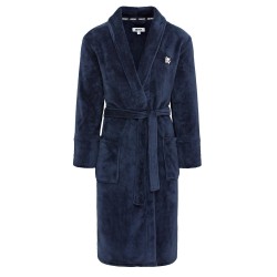 мъжки,пижами,dkny,mens,fleece,robe,trash,pandas,navy