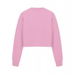 блуза,дамски,блузи,miso,women's,cropped,sweatshirt,pink