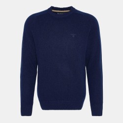 пуловер,мъжки,пуловери,barbour,grangetown,crew,neck,jumper,navy,ny91