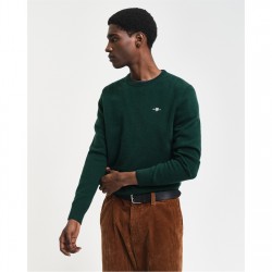 мъжки,пуловери,gant,extrafine,lambswool,c,neck,marine,s,tartan,green