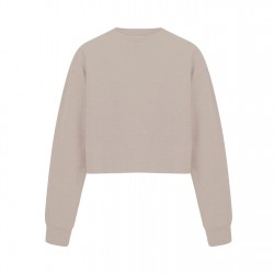 блуза,дамски,блузи,дамски,облекла,размер,miso,women's,cropped,sweatshirt,sand