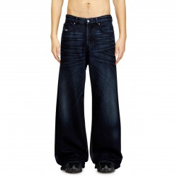 дънки,мъжки,дънки,diesel,men,s,wide,leg,jeans,dark,blue