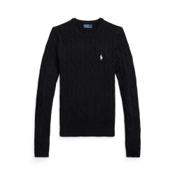 Дамски пуловер Polo Ralph Lauren Womens Cable-Knit Jumper - Polo Black дамски,пуловер,дамски,плетени,дрехи,polo,ralph,lauren,women,s,cable,knit,jumper,polo,black