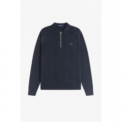 мъжки,пуловери,fred,perry,fred,lsknit,zip,polo,sn61,navy,608