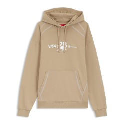 Суичър Hugo VCARB HOODIE_01 Sn99 - Medium Beige суичър,мъжки,горнища,с,качулка,hugo,vcarb,hoodie,01,sn99,medium,beige