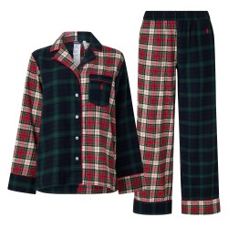 дамска,пижама,дамски,пижами,polo,ralph,lauren,women,s,madison,long,sleeve,pyjama,set,blackwatch,p