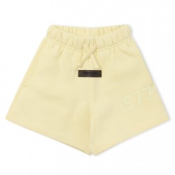 детски,поларени,къси,панталони,детски,3/4,панталони,fear,of,god,essentials,unisex,kids',fleece,jogger,shorts,canary