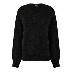 пуловер,дамски,плетени,дрехи,boss,fondyssa,jumper,black