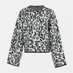 пуловер,дамски,плетени,дрехи,biba,biba,leop,jumper,ld61,black,grey