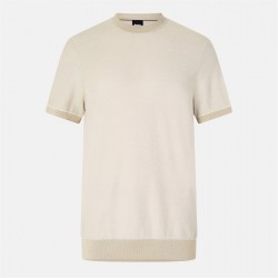 плетена,блуза,мъжки,пуловери,мъжки,тениски,boss,men's,cotton,knitted,top,open,white,131