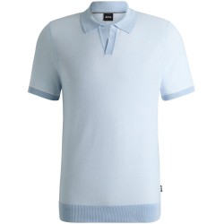 блуза,с,яка,мъжки,пуловери,мъжки,тениски,boss,men,s,hjianluca,knitted,polo,shirt,lt,pas,blue,450
