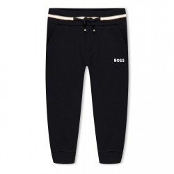 детски,анцуг,детски,облекла,boss,logo,jogging,bottoms,infants,black,09b