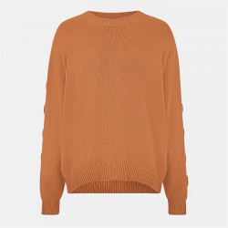 пуловер,облекла,на,разпродажба,мъжки,пуловери,off,white,3d,knit,jumper,brown