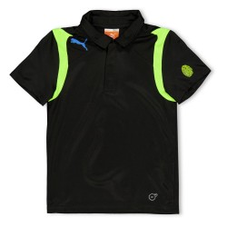 Puma (F13) Evospeed Polo Juniors - Black детски,блузи,с,яка,лека,атлетика,всички,фитнес,облекла,puma,f13,evospeed,polo,juniors,black
