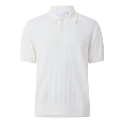 Lacoste Ribbd SSPolo Sn64 - White 70V мъжки,тениски,lacoste,ribbd,sspolo,sn64,white,70v