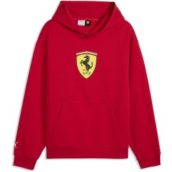 суичър,мъжки,горнища,с,качулка,дамски,горнища,с,качулка,puma,ferrari,hoodie,71,rosso,corsa