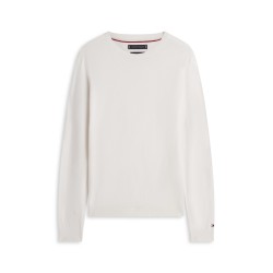 пуловер,мъжки,пуловери,tommy,hilfiger,men,s,crew,neck,jumper,ivory