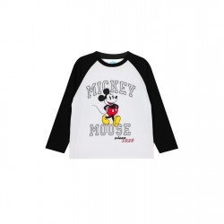 Детска тениска Character Long Sleeve T-Shirt Infant - Mickey детска,тениска,детски,стоки,с,аним.,герои,детски,3/4,панталони,детски,тениски,дамски,стоки,с,аним.,герои,детски,облекла,character,long,sleeve,t,shirt,infan