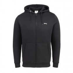 Slazenger Sherpa ZipHd - Black облекла,на,разпродажба,мъжки,туристически,полари,разпродажба,slazenger,slazenger,sherpa,ziphd,black