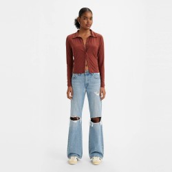 Дамски дънки Levis Womens Medium Indigo Baggy Wide Leg Jeans - Flea Market дамски,дънки,дамски,дънки,levis,women,s,medium,indigo,baggy,wide,leg,jeans,flea,market