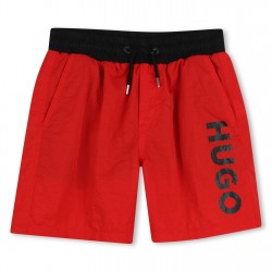 детски,3/4,панталони,стоки,за,плуване,на,разпродажба,hugo,hugo,swim,short,jn62,bright,red,990