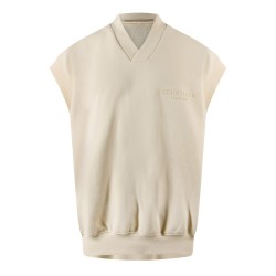 Fear Of God Essentials Mens Knitted Sweater Vest - Egg Shell fear,of,god,essentials,men,s,knitted,sweater,vest,egg,shell