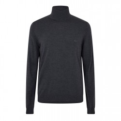пуловер,мъжки,пуловери,boss,men's,baldebert,e,turtle,neck,jumper,medium,grey