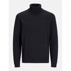Jack and Jones Bsc Roll Neck Sn62 - Black мъжки,пуловери,jack,and,jones,bsc,roll,neck,sn62,black