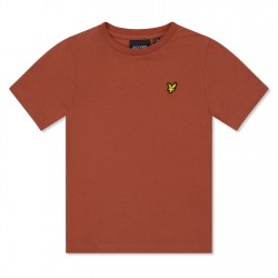 тениска,детски,3/4,панталони,детски,тениски,lyle,and,scott,lyle,plain,t,shirt,in99,brick